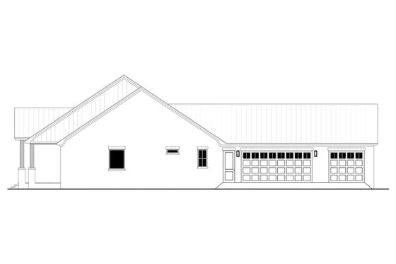 Exterior - Other Elevation for Farmhouse House Plan #430-395 - 3 bed, 2.5 bath