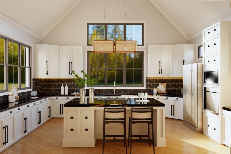 Home Plan - Interior - Kitchen for Contemporary House Plan #1064-332 - 5 bed, 6 bath