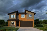 Contemporary Style House Plan - 4 Beds 3 Baths 1733 Sq/Ft Plan #112-233 