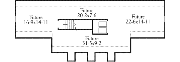 House Design - Southern Floor Plan - Other Floor Plan #406-225