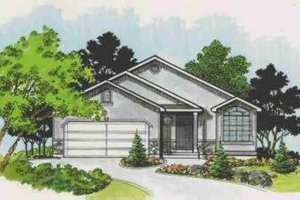 Traditional Exterior - Front Elevation Plan #308-136
