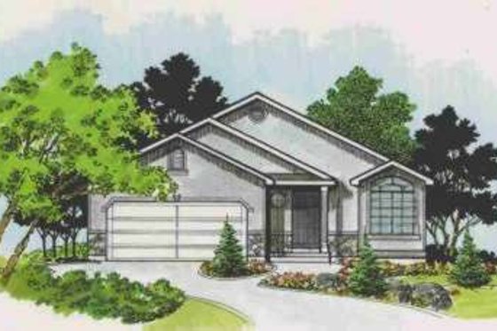 Exterior - Front Elevation for Traditional House Plan #308-136 - 6 bed, 2.5 bath