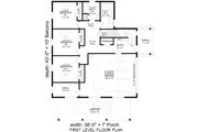 Contemporary Style House Plan - 4 Beds 2.5 Baths 2147 Sq/Ft Plan #932-1118 Floor 
