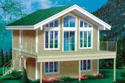 Traditional Style House Plan - 3 Beds 2 Baths 1248 Sq/Ft Plan #25-2280 