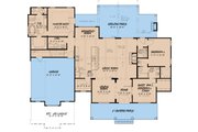 Farmhouse Style House Plan - 3 Beds 2.5 Baths 2031 Sq/Ft Plan #923-409 