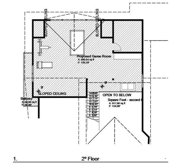 Craftsman Floor Plan - Other Floor Plan #476-1