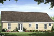 Ranch Style House Plan - 3 Beds 2 Baths 1402 Sq/Ft Plan #21-165 