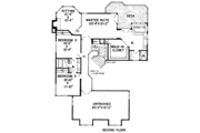 Traditional Style House Plan - 3 Beds 3 Baths 4441 Sq/Ft Plan #312-501 