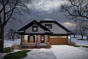 Craftsman Style House Plan - 3 Beds 3 Baths 2260 Sq/Ft Plan #70-1513 