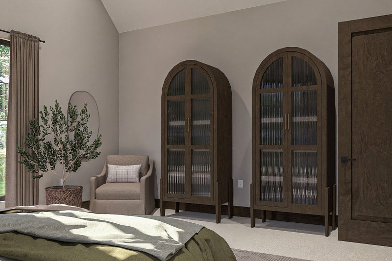 Home Plan - Interior - Master Bedroom for Modern House Plan #455-372 - 3 bed, 2.5 bath