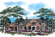 Craftsman Style House Plan - 4 Beds 4.5 Baths 6060 Sq/Ft Plan #48-616 