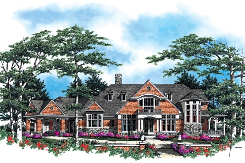House Plan Design - Craftsman Exterior - Front Elevation Plan #48-616