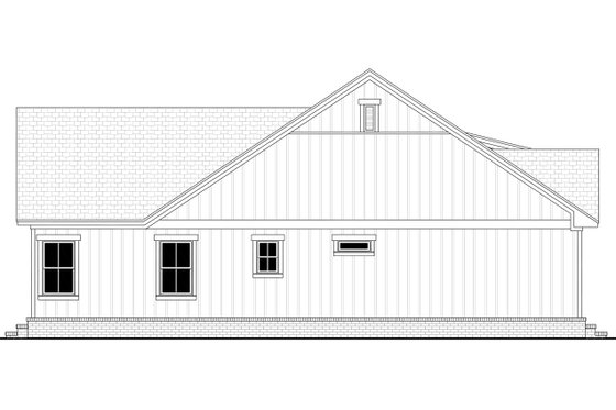 Exterior - Other Elevation for Farmhouse House Plan #430-254 - 2 bed, 2 bath