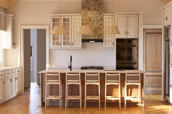 Interior - Kitchen 1 for Farmhouse House Plan #923-412 - 3 bed, 3.5 bath