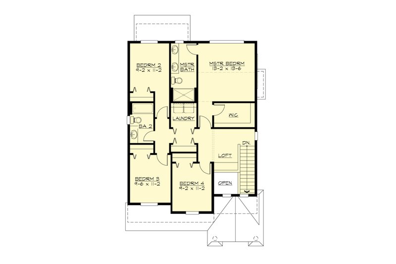 Dream House Plan - 1900 square foot Craftsman