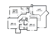 European Style House Plan - 3 Beds 2.5 Baths 2629 Sq/Ft Plan #67-410 
