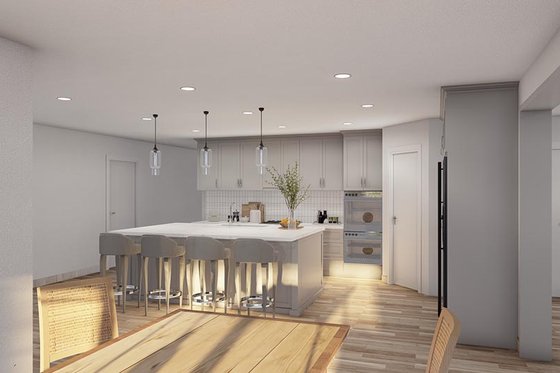 Interior - Kitchen for Farmhouse House Plan #923-278 - 3 bed, 3 bath