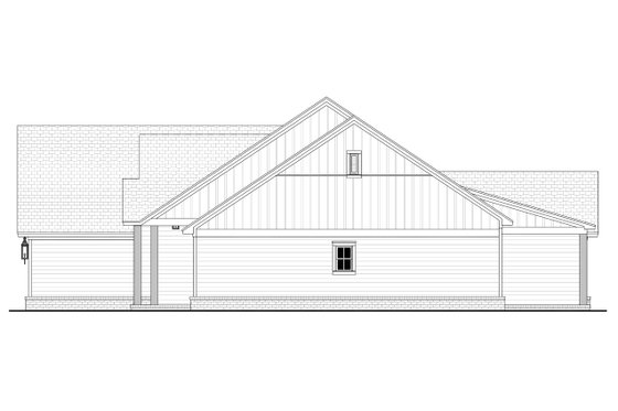 Exterior - Other Elevation 1 for Farmhouse House Plan #430-284 - 3 bed, 2.5 bath