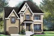 European Style House Plan - 3 Beds 1.5 Baths 1674 Sq/Ft Plan #25-294 