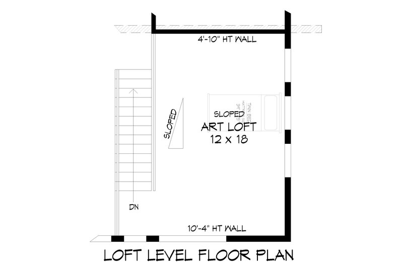 Dream House Plan - Floor Plan - Upper Floor 1 for Contemporary House Plan #932-893 - 3 bed, 2.5 bath