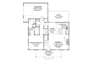 Farmhouse Style House Plan - 3 Beds 2.5 Baths 1703 Sq/Ft Plan #1116-21 Floor 
