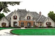 European Style House Plan - 4 Beds 3.5 Baths 4392 Sq/Ft Plan #310-645 