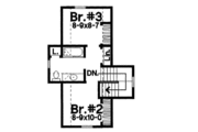 Cottage Style House Plan - 3 Beds 2 Baths 1032 Sq/Ft Plan #50-204 