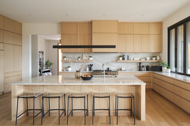 House Blueprint - Interior - Kitchen 1 for Contemporary House Plan #1042-25 - 4 bed, 4 bath
