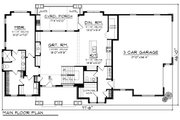 Cottage Style House Plan - 3 Beds 3.5 Baths 2984 Sq/Ft Plan #70-1180 