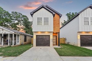 House Blueprint - Exterior - Front Elevation for Modern House Plan #1129-27 - 3 bed, 2.5 bath