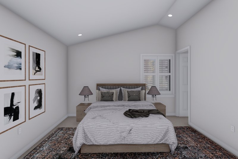 House Plan Design - Interior - Bedroom for Farmhouse House Plan #1060-118 - 2 bed, 2.5 bath