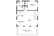 Contemporary Style House Plan - 1 Beds 1 Baths 820 Sq/Ft Plan #932-95 