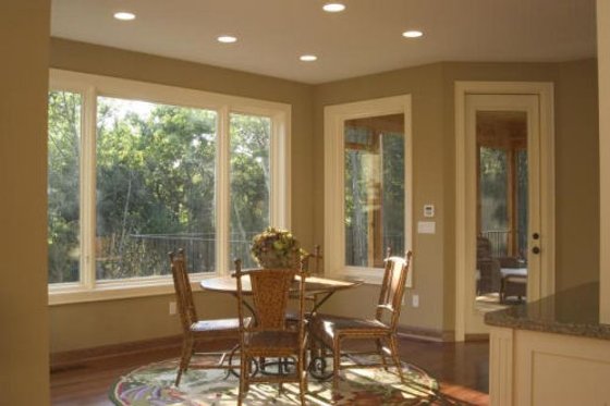Dinette photo of Craftsman style home