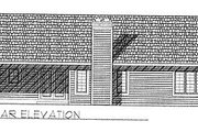 Traditional Style House Plan - 3 Beds 2 Baths 1606 Sq/Ft Plan #70-158 