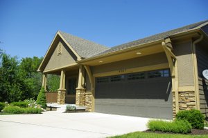 Exterior - Front Elevation 3 for Cottage House Plan #20-2349 - 3 bed, 3 bath