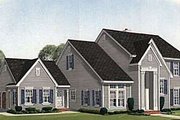 Colonial Style House Plan - 3 Beds 2.5 Baths 2593 Sq/Ft Plan #410-366 