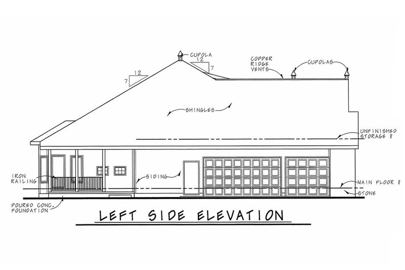 Home Plan - Floor Plan - Other Floor 1 for European House Plan #20-1822 - 3 bed, 3 bath