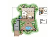 Beach Style House Plan - 3 Beds 3.5 Baths 4954 Sq/Ft Plan #27-497 