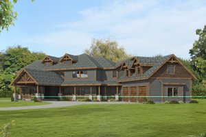 Craftsman Exterior - Front Elevation Plan #117-954