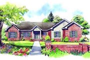Traditional Style House Plan - 3 Beds 2 Baths 2000 Sq/Ft Plan #21-139 