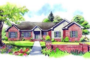 Traditional Exterior - Front Elevation Plan #21-139