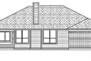 European Style House Plan - 4 Beds 2 Baths 1624 Sq/Ft Plan #84-330 