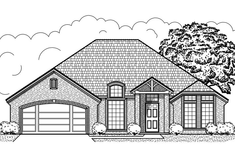 Traditional Style House Plan - 4 Beds 2 Baths 1924 Sq/Ft Plan #65-473