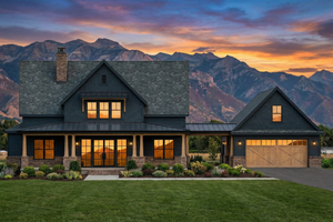 Dream House Plan - Farmhouse Exterior - Front Elevation Plan #1096-186