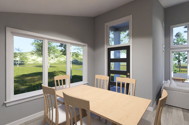 Dream House Plan - Interior - Dining Room for Modern House Plan #513-2440 - 2 bed, 2 bath