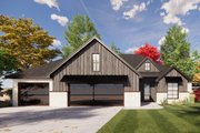 Country Style House Plan - 3 Beds 2.5 Baths 1841 Sq/Ft Plan #1098-13 