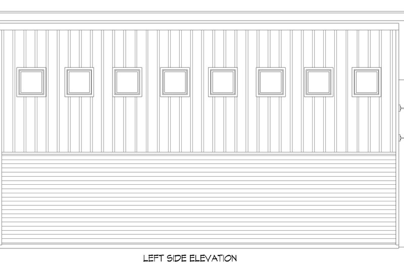 House Plan Design - Exterior - Other Elevation for Modern House Plan #932-713, 0 bath