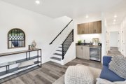 Contemporary Style House Plan - 2 Beds 2.5 Baths 1387 Sq/Ft Plan #1070-225 