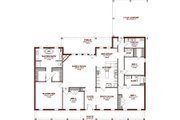 Ranch Style House Plan - 4 Beds 2.5 Baths 2710 Sq/Ft Plan #63-321 