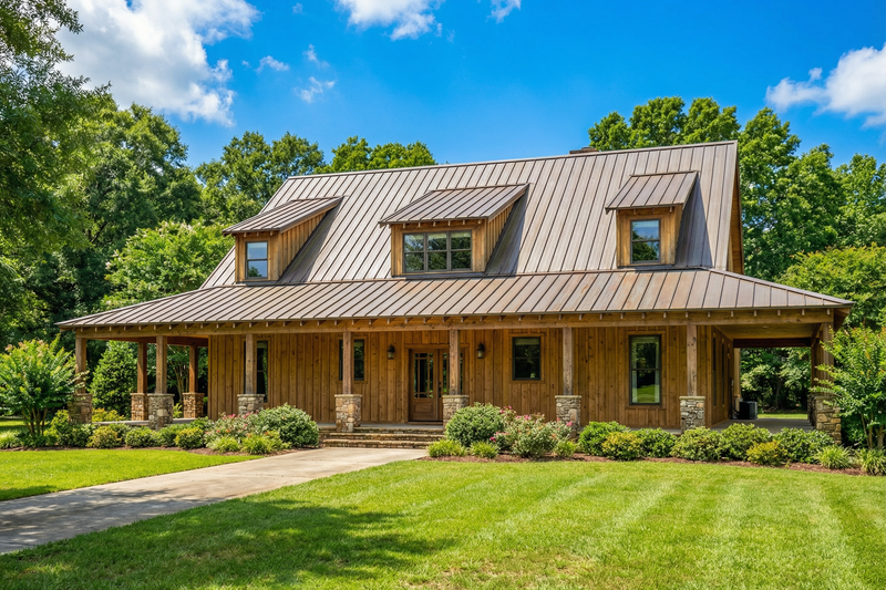 Home Plan - Country Exterior - Front Elevation Plan #17-3431